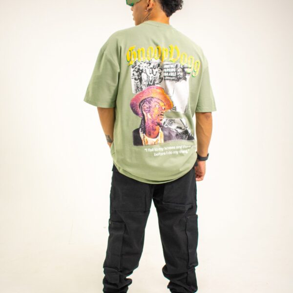 Camiseta Oversized Snoop Dogg